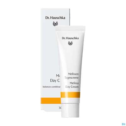 Sie sehen eine Packung Dr. Hauschka Melissen Tagescreme 30ml, Produktbild: 06 Dr. Hauschka Melissen Tagescreme 30ml, A-Nr.: 3830386 - 06