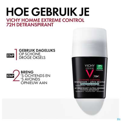 Vichy Homme Deo Extreme 72h Int.regulierend 50ml, A-Nr.: 3724388 - 14