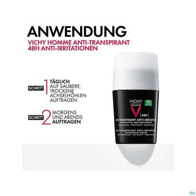 Vichy Homme Deodorant Empfindl.haut 48h 50ml, A-Nr.: 3724394 - 08