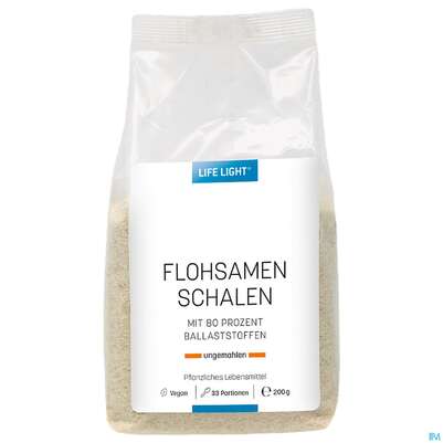 Flohsamenschalen Gemahlen Life Light 500g, A-Nr.: 1752423 - 04