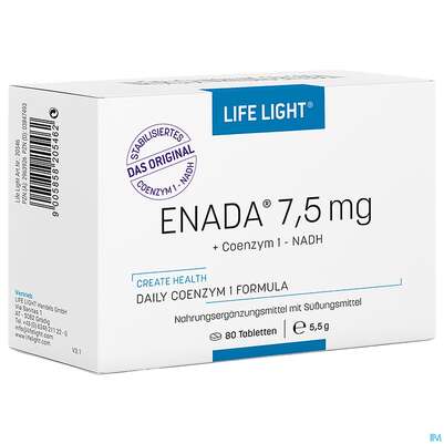 Enada N.a.d.h Dr.birkmayer Tabl 7,5mg 80st, A-Nr.: 2963926 - 02