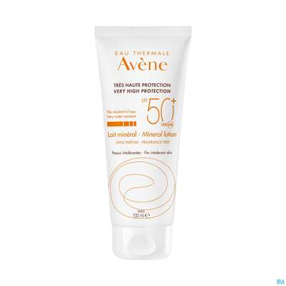 Sie sehen eine Packung Avène Mineralische Sonnencreme Spf 50+ 50ml, Produktbild: 02 Avène Mineralische Sonnencreme Spf 50+ 50ml, A-Nr.: 2993407 - 02