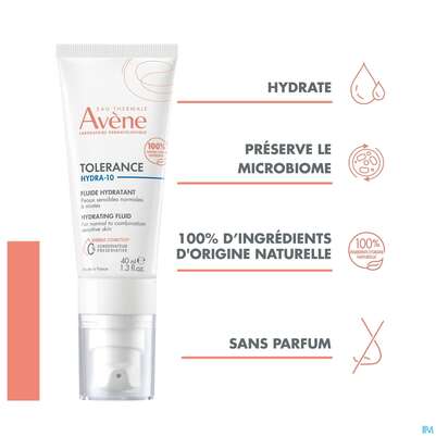 Avene Tolerance/hydra-10 Fluid 40ml, A-Nr.: 5675659 - 14