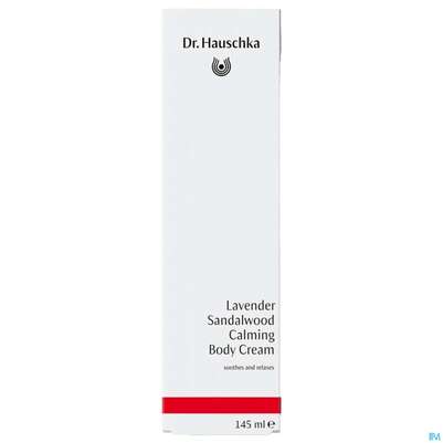 Sie sehen eine Packung Dr. Hauschka Lavendel Sandelholz Körperbalsam 145ml, Produktbild: 01 Dr. Hauschka Lavendel Sandelholz Körperbalsam 145ml, A-Nr.: 3946077 - 01