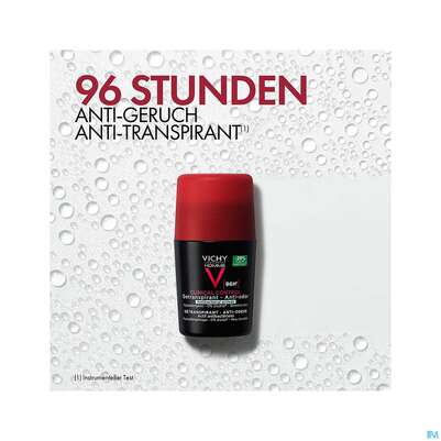 Vichy Homme Deodorant/roll-on 96h Antitranspirant Clinic 50ml, A-Nr.: 5571581 - 06