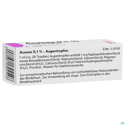 Aconex Augentropfen 10ml, A-Nr.: 1304541 - 02