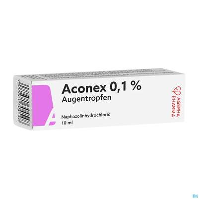 Aconex Augentropfen 10ml, A-Nr.: 1304541 - 04