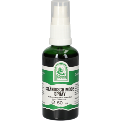 Sie sehen eine Packung ISLAENDISCH MOOS SPRAY 50 ML, Produktbild: 01 ISLAENDISCH MOOS SPRAY 50 ML, A-Nr.: 4444194 - 01