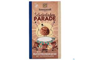 Sonnentor Kekse Bio Schokoladen-parade Glutenfrei 01225 100g, A-Nr.: 5743817 - 01