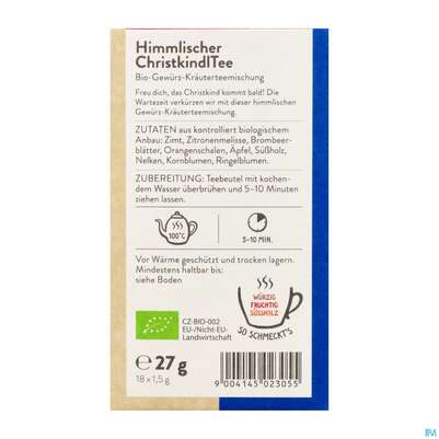 Sonnentor Tee/bio Himmlischer Christkindl 02305 18st, A-Nr.: 3176024 - 07