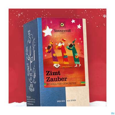Sonnentor Tee/bio Zimt Zauber Doppelkammerbtl 02597 18st, A-Nr.: 5056181 - 12
