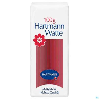Verbandwatte Baumwolle/100% -hartmann 100g, A-Nr.: 0691932 - 01
