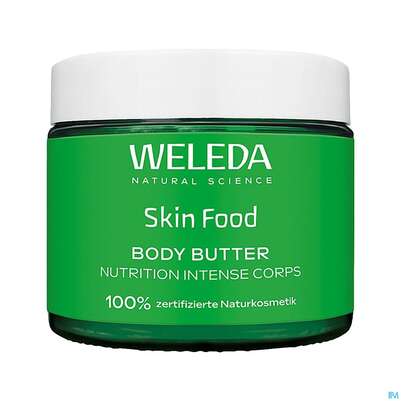 Sie sehen eine Packung Weleda Skin Food Body Butter 150ml, Produktbild: 10 Weleda Skin Food Body Butter 150ml, A-Nr.: 4828782 - 10