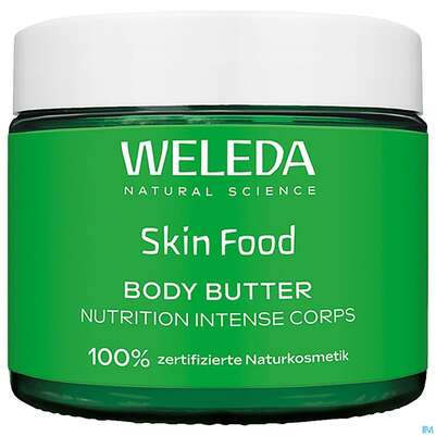 Sie sehen eine Packung Weleda Skin Food Body Butter 150ml, Produktbild: 11 Weleda Skin Food Body Butter 150ml, A-Nr.: 4828782 - 11