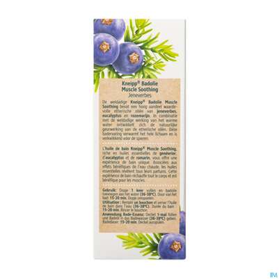 Kneipp Gesundheitsbad Muskel Aktiv Wacholder 100ml, A-Nr.: 3139632 - 06