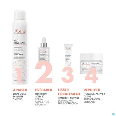 Sie sehen eine Packung Avene Hyaluron Activ B3 Serum 30ml, Produktbild: 09 Avene Hyaluron Activ B3 Serum 30ml, A-Nr.: 5693249 - 09