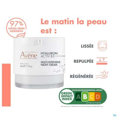 Avene Hyaluron Activ B3 Nachtcreme 40ml, A-Nr.: 5693261 - 19