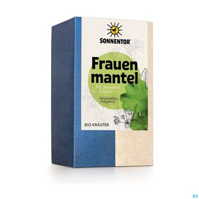 Sie sehen eine Packung Sonnentor Doppelkammerbeutel/bio Frauenmantel Tee 21,6g 02329 18st, Produktbild: 04 Sonnentor Doppelkammerbeutel/bio Frauenmantel Tee 21,6g 02329 18st, A-Nr.: 5804849 - 04