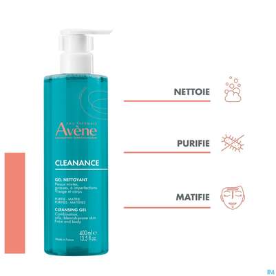 Avene Cleanance Reinigungsgel 400ml, A-Nr.: 5379122 - 11