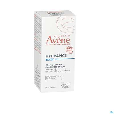 Sie sehen eine Packung Avene Hydrance Boost Serum 30ml, Produktbild: 06 Avene Hydrance Boost Serum 30ml, A-Nr.: 5724197 - 06