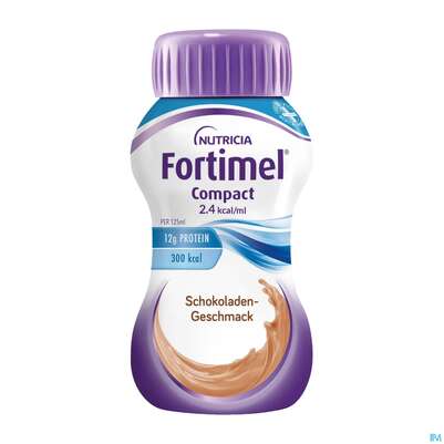 Fortimel/compact/2.4 125ml Vitalflasche Schokolade 4st, A-Nr.: 3817807 - 02