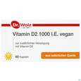 Vitamin D2 Kapseln Vegan Dr.wolz 60584 60st, A-Nr.: 4164796 - 02