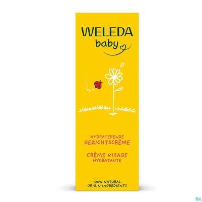 Sie sehen eine Packung Weleda Calendula Gesichtscreme 50ml, Produktbild: 04 Weleda Calendula Gesichtscreme 50ml, A-Nr.: 3015031 - 04