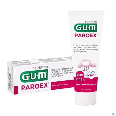 Sie sehen eine Packung Zahnpaste Gum Paroex +chx 0,12% Kurzzeitpflege1790 75ml, Produktbild: 05 Zahnpaste Gum Paroex +chx 0,12% Kurzzeitpflege1790 75ml, A-Nr.: 3115732 - 05