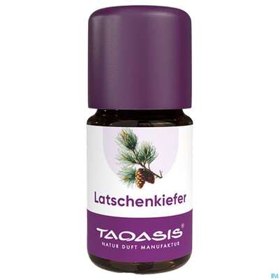 Sie sehen eine Packung Aetherische Oele Taoasis Bio Latschenkiefer 5ml, Produktbild: 01 Aetherische Oele Taoasis Bio Latschenkiefer 5ml, A-Nr.: 4372603 - 01
