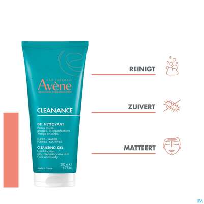 Avene Cleanance Reinigungsgel 200ml, A-Nr.: 5567390 - 15