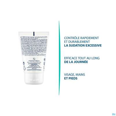 Sie sehen eine Packung Ducray Hidrosis Control Hidrosis Control Creme Für Gesicht, Hände Und Füße 50ml, Produktbild: 10 Ducray Hidrosis Control Hidrosis Control Creme Für Gesicht, Hände Und Füße 50ml, A-Nr.: 5607362 - 10