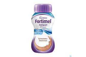 Fortimel/compact/2.4 125ml Vitalflasche Schokolade 6x4 24st, A-Nr.: 3817813 - 01