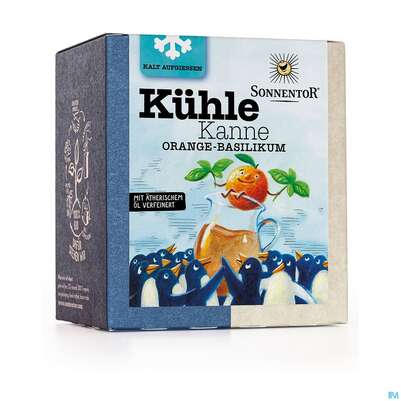 Sonnentor Tee/bio Kuehle Kanne Orange-basilikum 08005 16st, A-Nr.: 5098400 - 03