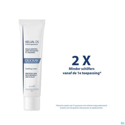 Sie sehen eine Packung Ducray Kelual Ds Creme Neu 40ml, Produktbild: 16 Ducray Kelual Ds Creme Neu 40ml, A-Nr.: 5862232 - 16