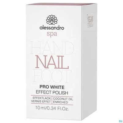 Alessandro Nagellack Pro White Lack 10ml, A-Nr.: 5178122 - 03