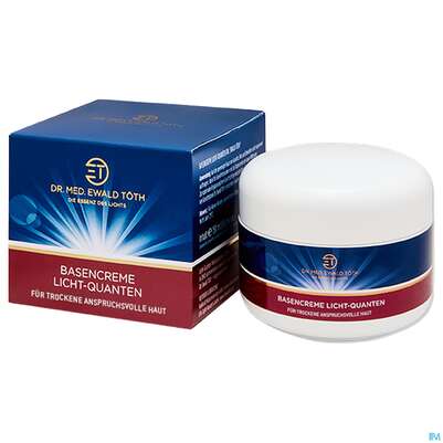 Sie sehen eine Packung Basen Creme Licht Quanten Dr.ewald Toeth 150ml, Produktbild: 04 Basen Creme Licht Quanten Dr.ewald Toeth 150ml, A-Nr.: 2724127 - 04