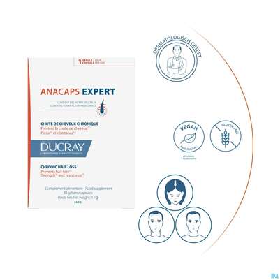 Ducray Anacaps F.d.haar Haarausfall Kapseln Expert23 90st, A-Nr.: 5688886 - 25