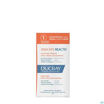 Ducray Anacaps F.d.haar Haarausfall Kapseln Reaktiv23 90st, A-Nr.: 5744975 - 06