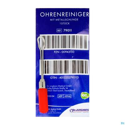Sie sehen eine Packung Ohrenreiniger -healthcare+metallschlinge Ju 79 12st, Produktbild: 08 Ohrenreiniger -healthcare+metallschlinge Ju 79 12st, A-Nr.: 2949553 - 08