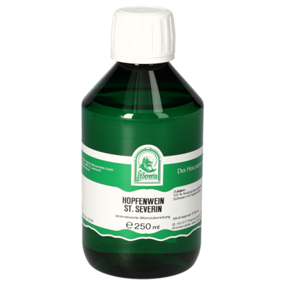 Sie sehen eine Packung HOPFENWEIN ST. SEVERIN 250 ML, Produktbild: 01 HOPFENWEIN ST. SEVERIN 250 ML, A-Nr.: 4312742 - 01