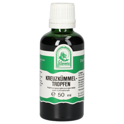 Sie sehen eine Packung KREUZKUEMMEL TROPFEN 50 ML, Produktbild: 01 KREUZKUEMMEL TROPFEN 50 ML, A-Nr.: 5471129 - 01