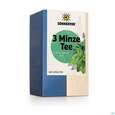 Sie sehen eine Packung Sonnentor Bio/3-minze-tee Doppelkammerbeutel 21,6g 02321 18st, Produktbild: 04 Sonnentor Bio/3-minze-tee Doppelkammerbeutel 21,6g 02321 18st, A-Nr.: 5804826 - 04