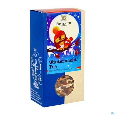 Sie sehen eine Packung Sonnentor Fruechtetee/bio Winternacht 01203 100g, Produktbild: 05 Sonnentor Fruechtetee/bio Winternacht 01203 100g, A-Nr.: 3574210 - 05