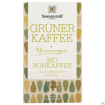 Sonnentor Gruener Kaffee Bio Aufgussbeutel 02906 18st, A-Nr.: 4276006 - 03