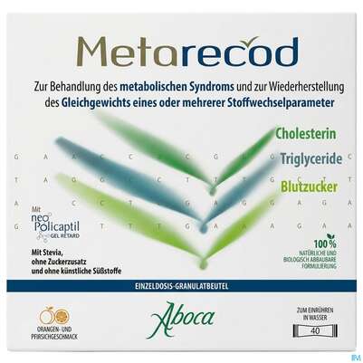 Aboca Metarecod 2,5g 40st, A-Nr.: 5906610 - 02
