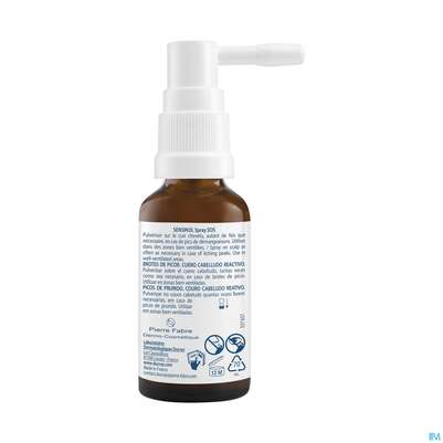 Sie sehen eine Packung Ducray Sensinol Sos-spray Bei Starkem Juckreiz Gereizter Kopfhaut 30ml, Produktbild: 15 Ducray Sensinol Sos-spray Bei Starkem Juckreiz Gereizter Kopfhaut 30ml, A-Nr.: 5901446 - 15
