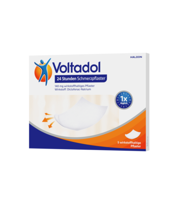 Voltadol 24h Schmerzpflaster 5 Stück, A-Nr.: 5534976 - 01
