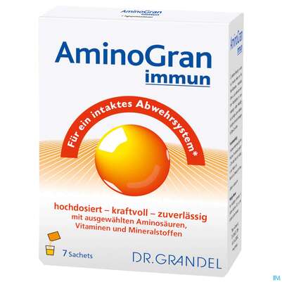 Amino Granulat Immun Briefchen Dr.grandel Nr 2198 7st, A-Nr.: 3403916 - 02
