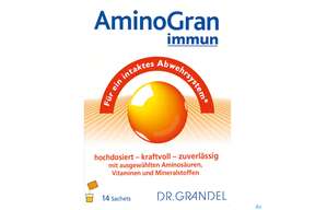 Amino Granulat Immun Briefchen Dr.grandel Nr 2199 14st, A-Nr.: 3403922 - 01