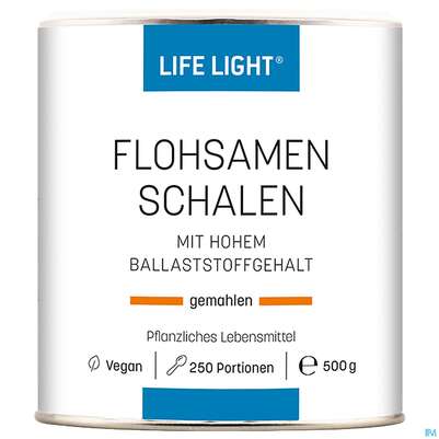 Flohsamenschalen Ganz Life Light 500g, A-Nr.: 2336483 - 01